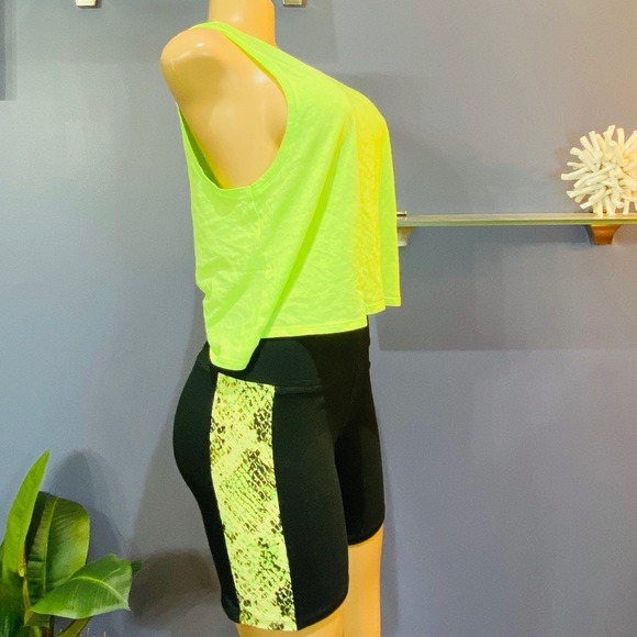 PINK Victoria's Secret Snake Skin Bicycle Shorts - Picture 6 of 8